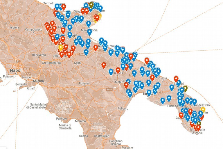 screenshot progetti interventi regione puglia it web difesa del suolo