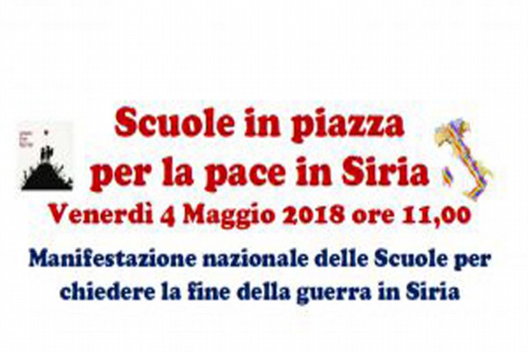 Scuole in Piazza per la Siria