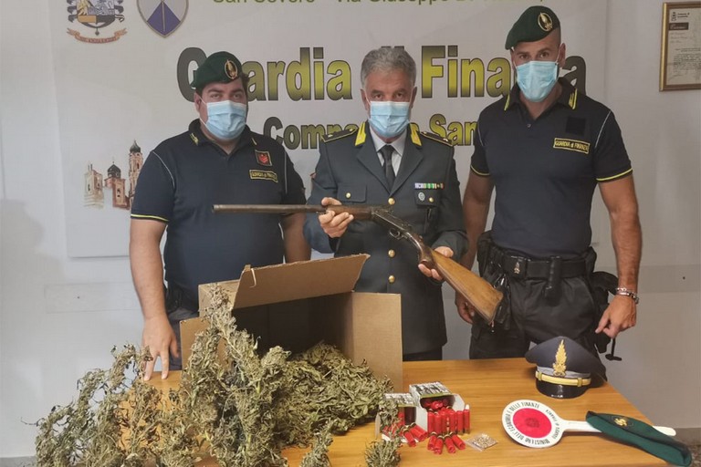 sequestro marijuana e armi