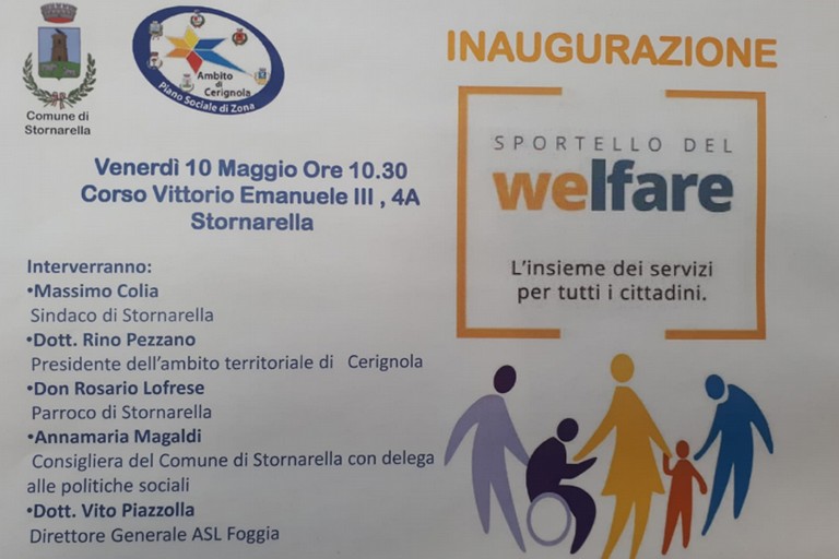 Sportello Welfare a Stornarella