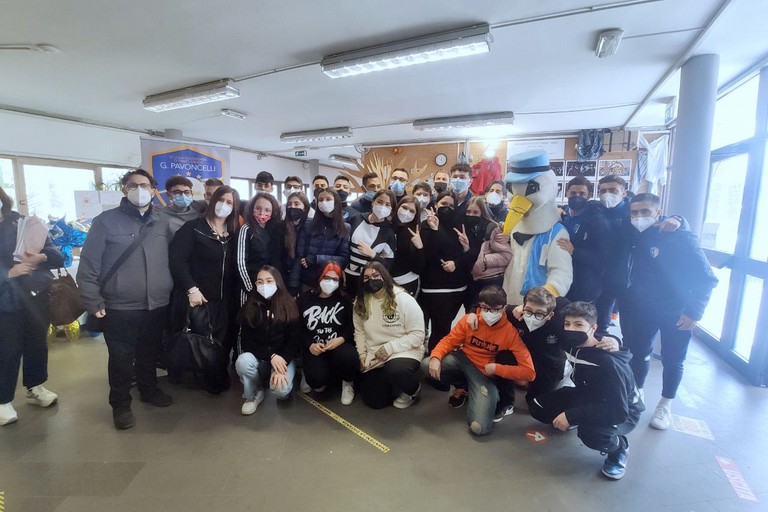 Studenti al comune di Cerignola