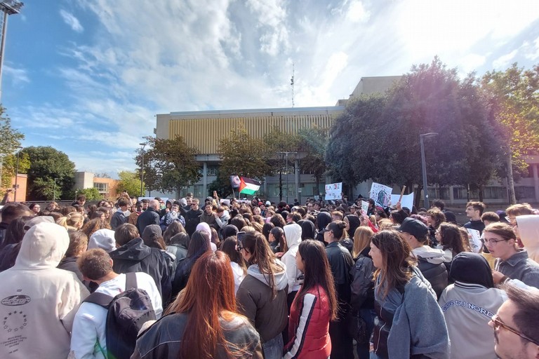 studenti corteo
