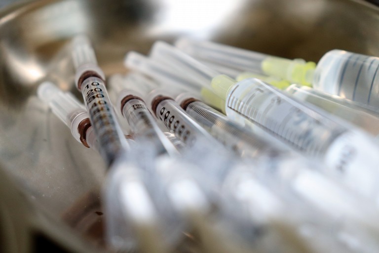 Siringhe di vaccino anti Covid