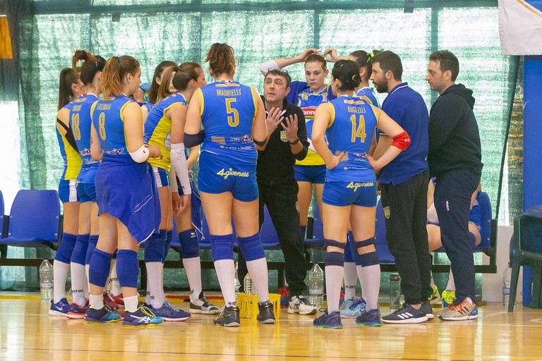 Time out Libera Virtus. <span>Foto Vito Monopoli</span>