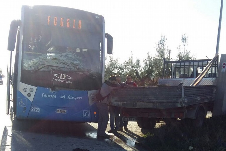 Incidente Bus Ferrovie del Gargano