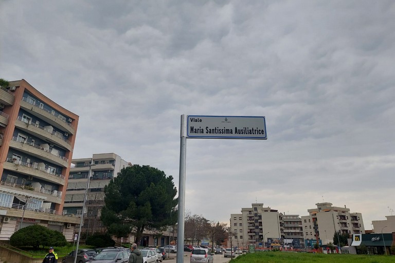 Viale Maria Santissima Ausiliatrice a Cerignola