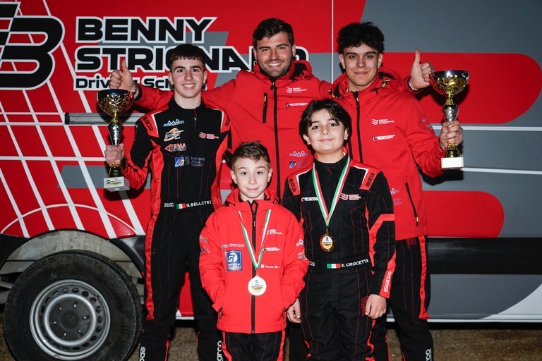 Karting i ragazzi del “Benny Strignano Racing Team”