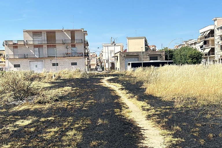 Incendio al Piano delle Fosse